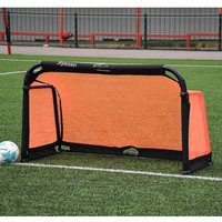 Precision Aluminium Folding Football Goal in Coral