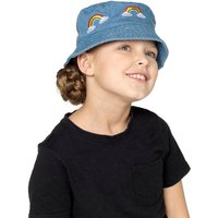 Denim Bucket Hat Embroidery Mid