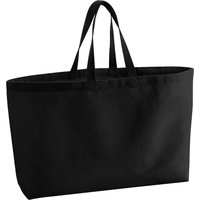 Westford Mill Canvas Oversized Tote Bag in Black