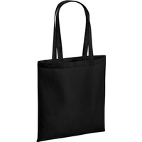 Westford Mill Cotton Tote Bag in Black