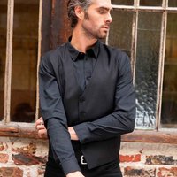 Blaise Micro Twill Long Sleeved Formal Shirt