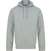 Henbury Men's Plain Hoodie in Grey | Size: Small