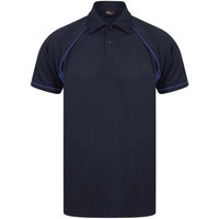 Finden & Hales Piped Performance Polo Shirt in Dark Navy | Size: 13-14 Years