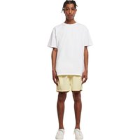 Build Your Brand Men's Swim Shorts in Yellow | Size: Medium