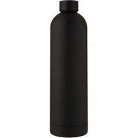 Avenue Spring Insulated Water Bottle in Black