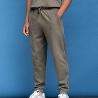SF Men's Cuffed Jogging Bottoms in Khaki | Size: 3XL
