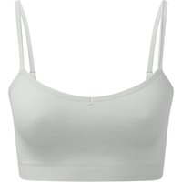 TriDri Women's Melange Seamless 3D Sports Bra in Grey | Size: XL