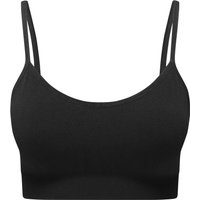 TriDri Women's Seamless 3D Sports Bra in Black | Size: Small