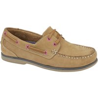 Nubuck Boat Shoes Pale
