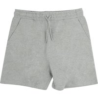 Skinni Fit Men's Fashion Sweat Shorts in Grey | Size: Large