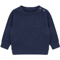 Larkwood Plain Sweatshirt in Navy | Size: 6-12 m