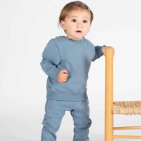 Larkwood Plain Sweatshirt in Mid Blue | Size: 5-6 Years