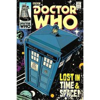 Doctor Who Lost In Time & Space Poster in Aqua
