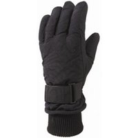 Carta Sport Ski Gloves in Black | Size: 9-10 Years
