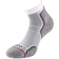 1000 Mile Men's Ankle Socks Pack of 2 in White | Size: 9-12