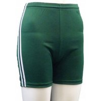 Carta Sport Women's Stripe Shorts in Bottle Green | Size: 34