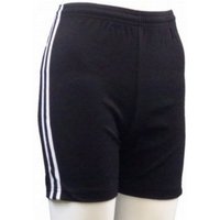 Carta Sport Women's Stripe Shorts in Black | Size: 32