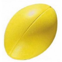 Carta Sport Sponge Rugby Ball in Yellow