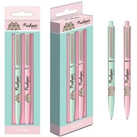 Pusheen Botanical Pen Set Pack of 2 in Pink