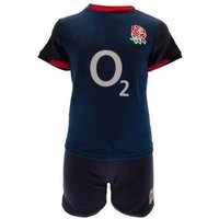 England RFU T-Shirt & Shorts Set in Navy | Size: 3-6 m