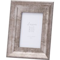 Hill Interiors Convex Single Photo Frame in Silver