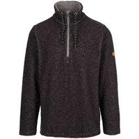 Trespass Men's Falmouthfloss Sweatshirt in Black | Size: Small