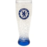 Chelsea FC Slim Freezer Tankard in Clear