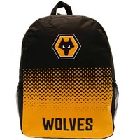 Wolverhampton Wanderers FC Men's Fade Backpack in Black