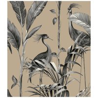 Belgravia Azzurra Leaf Wallpaper in Gold