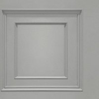 Belgravia Oliana Panel Wallpaper in Grey