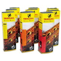 Trollull Grade 3 Steel Wool Rolls in Silver