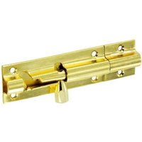 Securit Brass Door Bolt in Gold