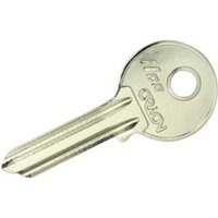 Universal Cylinder Blank Key (Pack Of 10) in Silver
