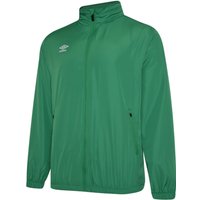 Umbro Boy's Club Essential Light Waterproof Jacket in Emerald | Size: 13 Years