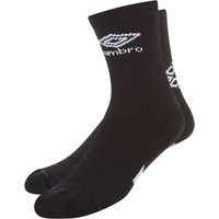 Umbro Men's Protex Gripped Ankle Socks in Black | Size: 8-11