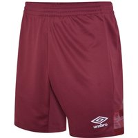 Umbro Vier Shorts in Burgundy | Size: 7-8 Years