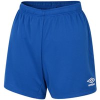 Umbro Women's Club Logo Shorts in Blue | Size: XL