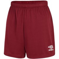 Umbro Women's Club Logo Shorts in Burgundy | Size: Small