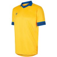 Umbro Tempest Short-Sleeved Jersey in Yellow | Size: 9-10 Years