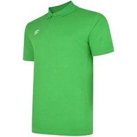 Umbro Boy's Essential Polo Shirt in Green | Size: 7-8 Years