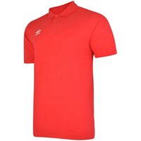 Umbro Boy's Essential Polo Shirt in Maroon | Size: 11-12 Years