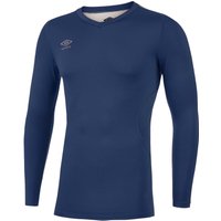 Umbro Men's Elite V Neck Base Layer Top in Navy | Size: XL