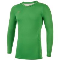 Umbro Men's Elite V Neck Base Layer Top in Emerald | Size: Small