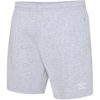 Umbro Club Leisure Shorts in Pale Grey | Size: 9-10 Years
