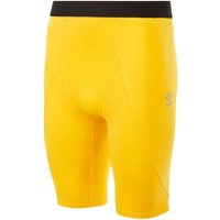Umbro Men's Player Elite Power Shorts in Yellow | Size: Small