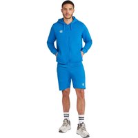 Umbro Men's Club Leisure Full Zip Hoodie in Mid Blue | Size: Medium