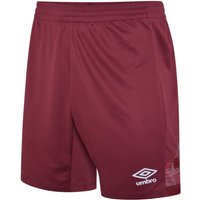 Umbro Men's Vier Shorts in Burgundy | Size: Medium