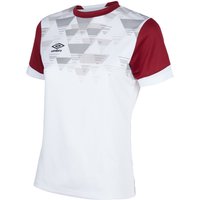 Umbro Vier Jersey in White | Size: 7-8 Years