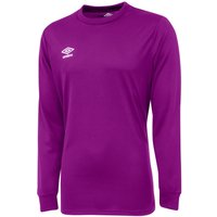 Umbro Club Long-Sleeved Jersey in Purple | Size: 7-8 Years