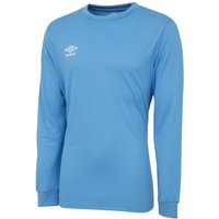 Umbro Club Long-Sleeved Jersey in Blue | Size: 11-12 Years